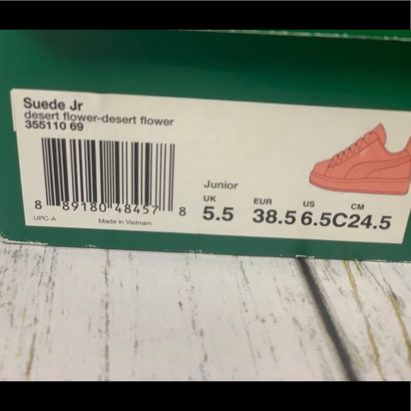 Pink suede Pumas - Picture 4 of 5